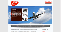Desktop Screenshot of hpmltd.com